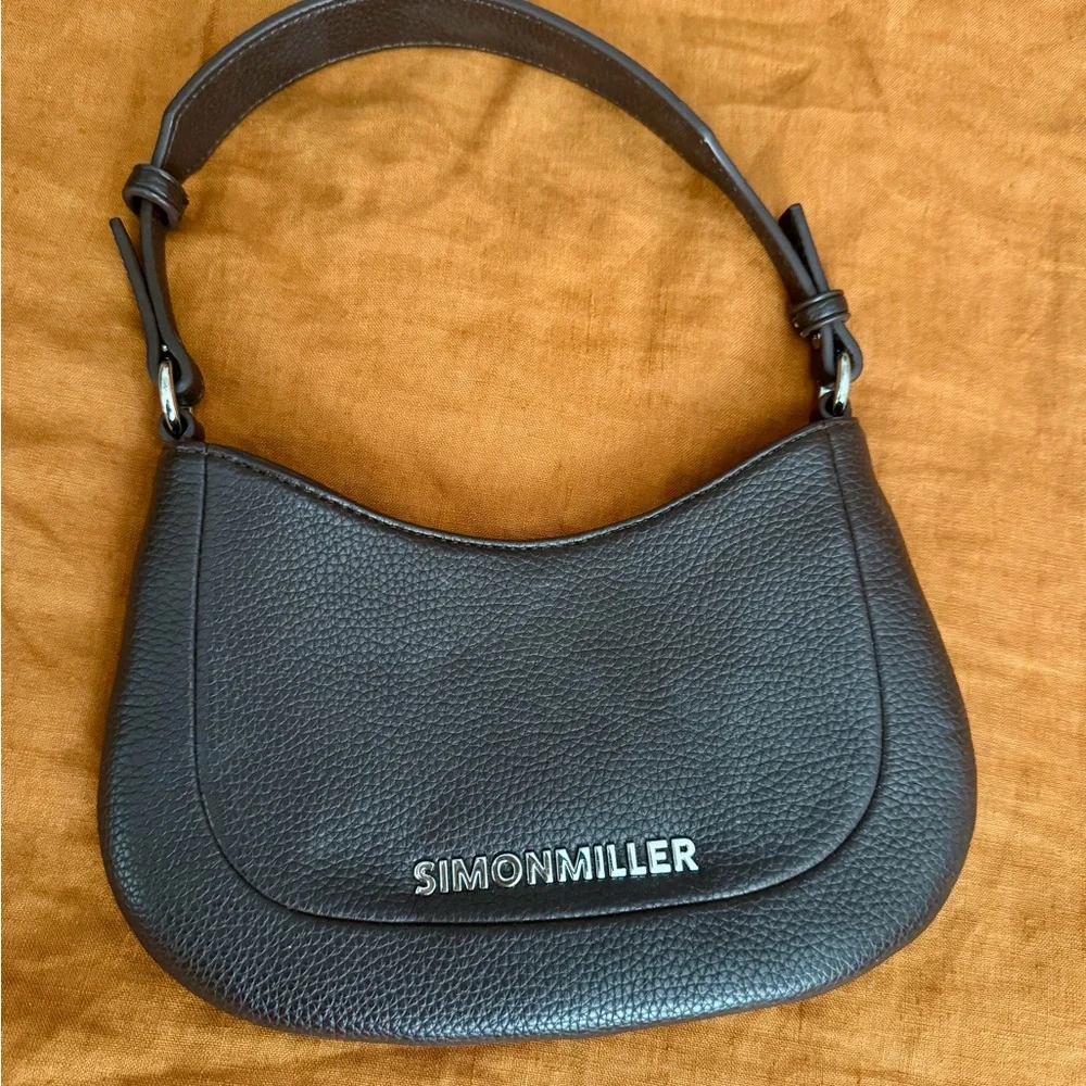 Simon Miller Mini Sasi Dark Brown Shoulder Bag